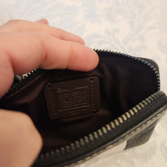 Coach X Disney Corner Zip Trio Mickey Mouse Face Wristlet🎈SALE TODAY! - Picture 3 of 5